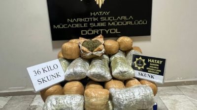 Hatay Emniyet Müdürlüğü’nün uyuşturucu imal ve ticaretine yönelik yürüttüğü çalışmalar