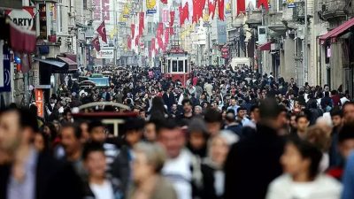 Türkiye, 85 milyon 372 bin 377 kişilik nüfusuyla 194 ülke