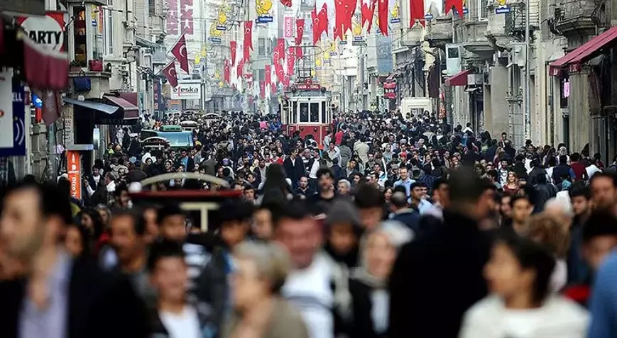 Nüfus yoğunluğunda Türkiye 18. sırada