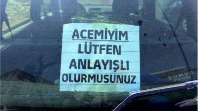 Hatay’da 14 yıldır ehliyeti olmasına rağmen korkusunu yenemeyerek trafiğe çıkamayan