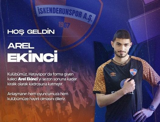 Hatayspor’da yedek kaleci Arel,