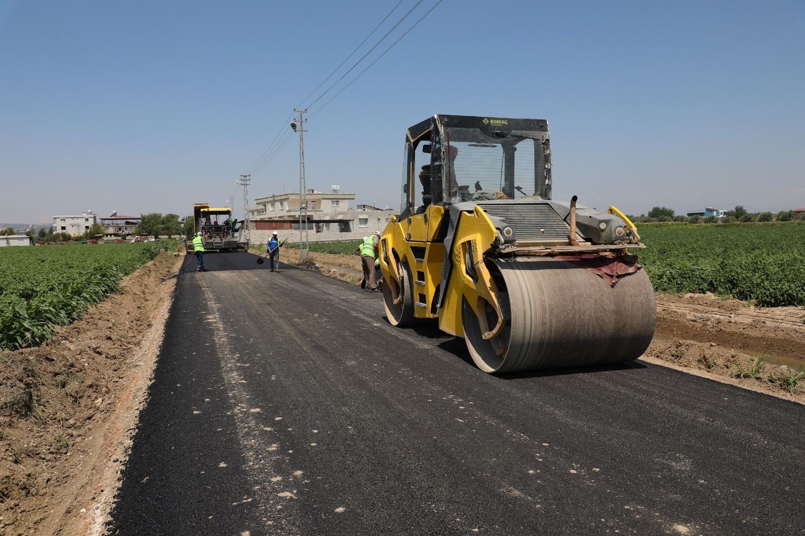 Amik Ovası göbeğinde beton asfalt