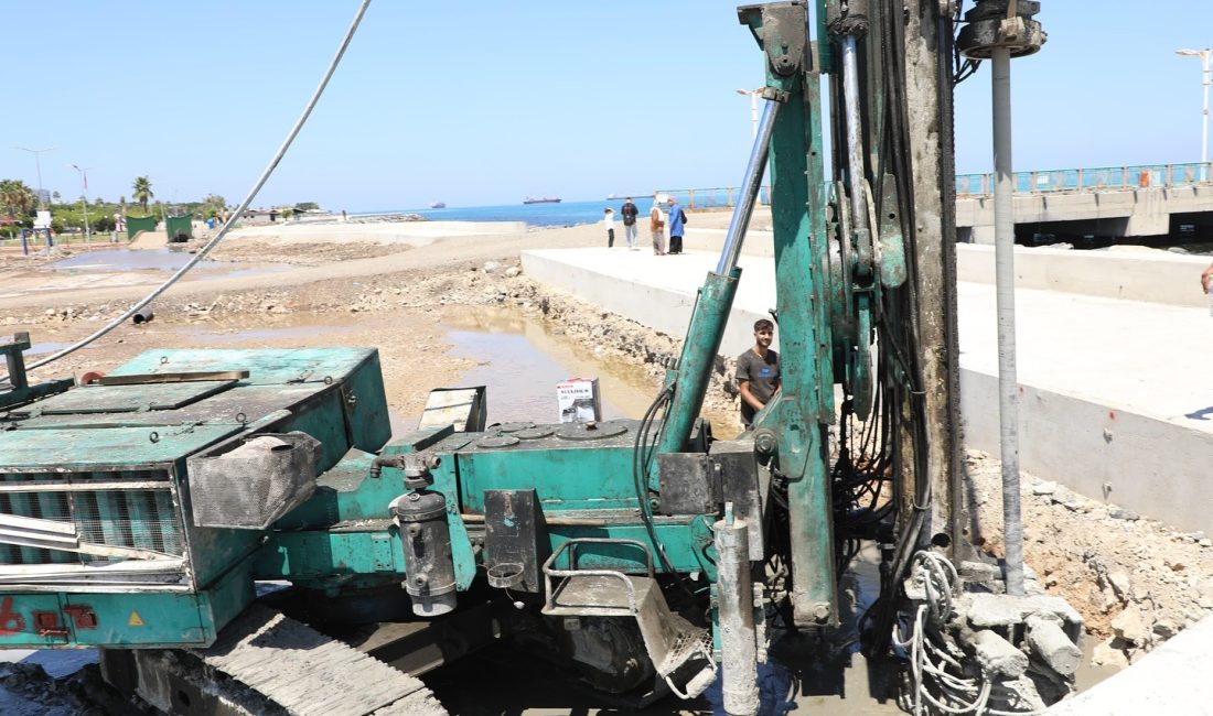 İskenderun Sahili iskele bölgesinde