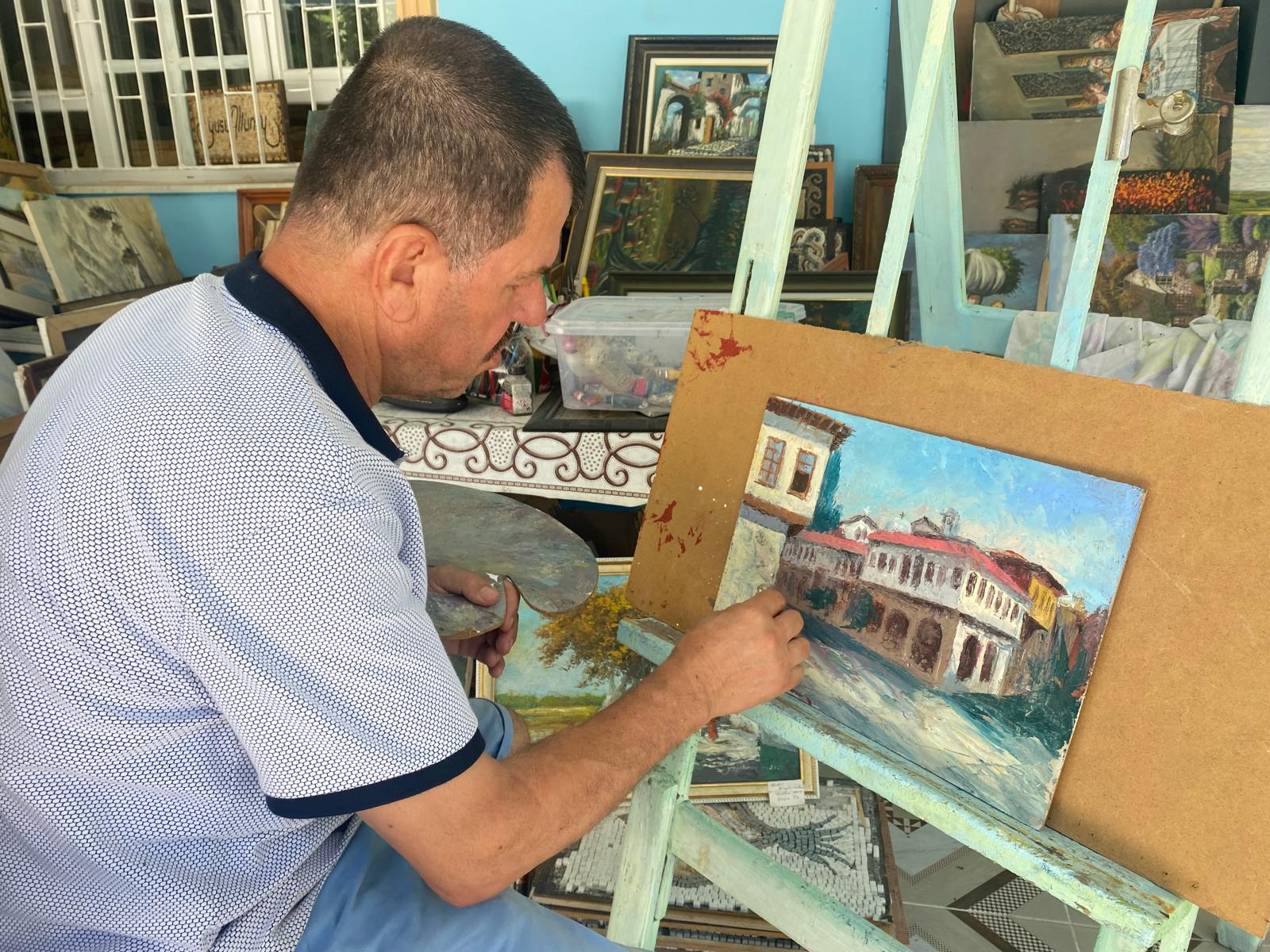 Hatay tutkunu ressam: Yusuf Altunay