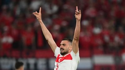 UEFA, EURO 2024 Son 16 turu kapsamında oynanan Türkiye-Avusturya maçında