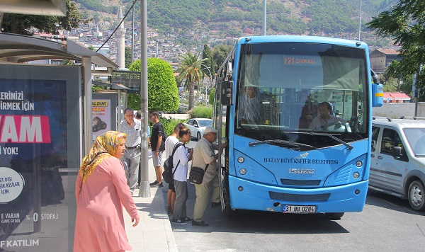 Hatay’da şehir içi ulaşıma zam