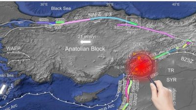 
Antakya-Hacıpaşa’dan başlayarak batı Suriye, Lübnan, İsrail, Ürdün ve doğu Mısır'a