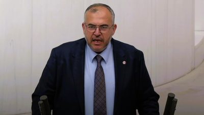 Türkiye Büyük Millet Meclisi’nde konuşan Saadet Partisi Hatay Milletvekili Doç.