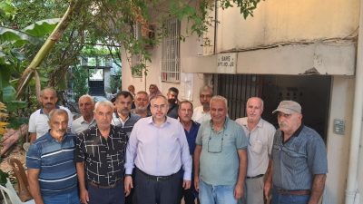 Hatay Milletvekili Doç. Dr. Necmettin Çalışkan, Akevler Mahallesi Muhtarlığı’nda vatandaşlarla