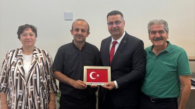 Türk Yerel Hizmet sendikası Hatay il yöneticileri adına bir heyet