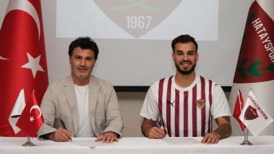 Trendyol Süper Lig ekiplerinden Atakaş Hatayspor, sol bek Cemali Sertel