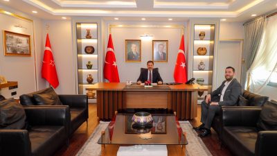 Türkiye İşçi partili Samandağ Belediye Başkanı Emrah Karaçay Hatay Valisi