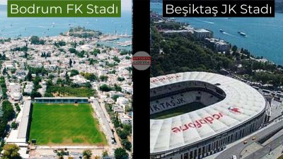 İki farklı stadın eşsiz manzaralarını karşılaştırıyoruz: Beşiktaş’ın Tüpraş Stadyumu ve