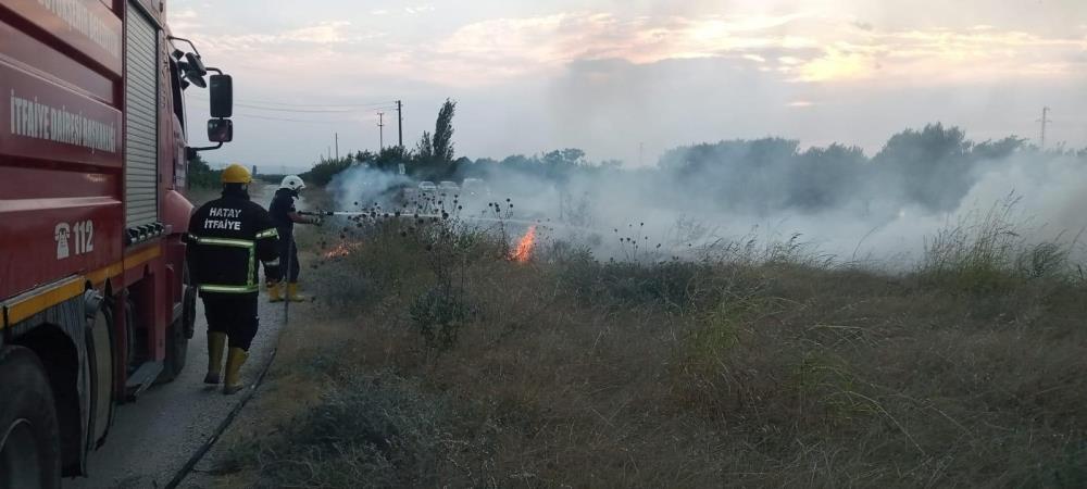 Doğal Gaz Boru Yangını Söndürüldü