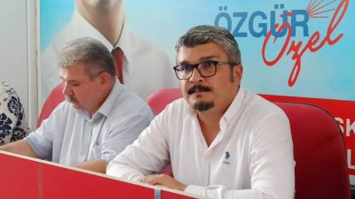 Cumhuriyet Halk Partisi (CHP) İskenderun İlçe Başkanı Av. Hüseyin Derin,