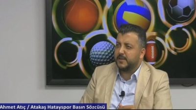 Hatayspor Basın Sözcüsü Ahmet Atıç, transfer edilen oyuncularla ilgili bonservis
