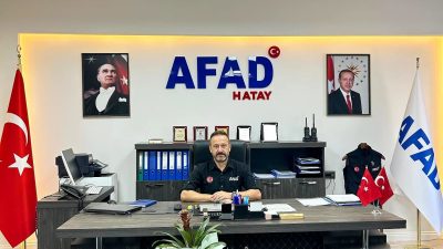 Hatay İl Afet ve Acil Durum Müdürlüğü’ne yeni İl Müdürü