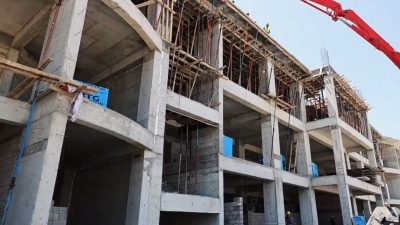 Hatay Valisi Mustafa Masatlı, Dörtyol İlçesi Numuneevler Mahallesi’nde yapımı süren