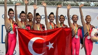 Uluslararası Estetik Grup Cimnastik Federasyonu’nun İspanya’nın Tarragona kentinde düzenlediği şampiyonada