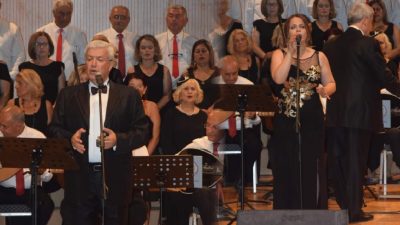 Arsuz’da, Antakya Musiki Derneği tarafından düzenlenen “Yeşeren Umutlar” konseri büyük