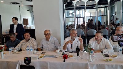 Hatay Büyükşehir Belediye Başkanı Mehmet Öntürk, 24 Temmuz Basın Bayramı