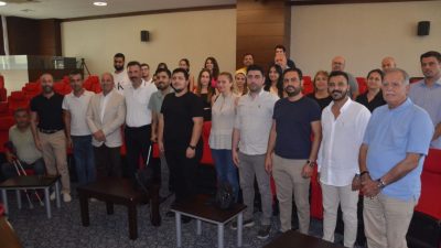 Hatay’da düzenlenen “Engelsiz Çevre Tasarımı, Bina ve Kent Ölçeklerinde Erişilebilirlik”