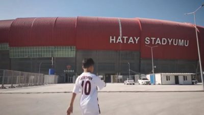 Hatayspor, sosyal medya hesabından #Şahsimeselemiz etiketiyle duygusal bir video yayımladı.