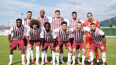 Erzurum’da sezon öncesi kampında 15.güne giren Hatayspor ilk hazırlık maçında