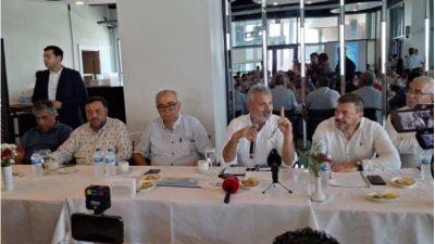 Hatay Büyükşehir Belediye Başkanı Mehmet Öntürk, 24 Temmuz Basın Bayramı’nda