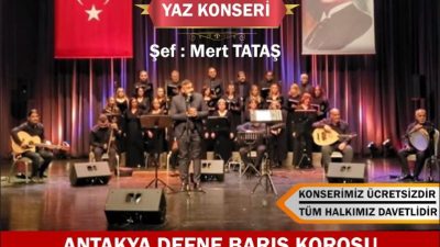   AALEN-Antakya Kültür Derneği tarafından düzenlenen özel bir etkinlikle şehrin