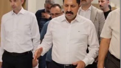 Hatay Valisi Mustafa Masatlı Payas Acil Durum Hastanesinde yaptığı incelemelerden
