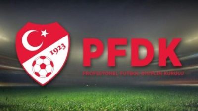 Türkiye Futbol Federasyonu Fatih Maden başkanlığındaki PFDK ( Profesyonel Futbol