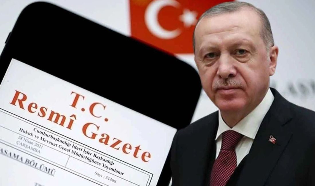   Cumhurbaşkanı Recep Tayyip Erdoğan, bazı bakanlık ve kamu kurumlarına