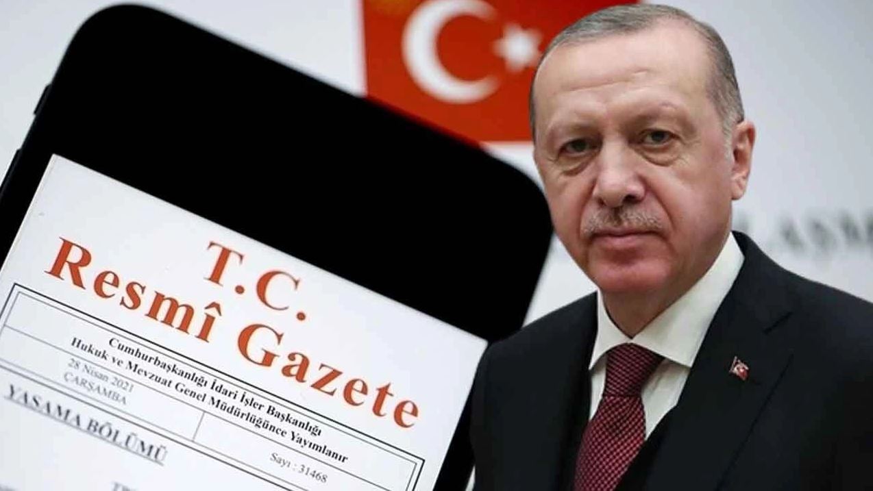 Erdoğan’ın atama kararları Resmi Gazete’de