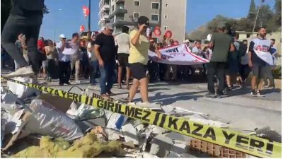 Barınma hakkı mitingde yürüyüşe müdahale olacak tedirginliği yerini güvenli bir