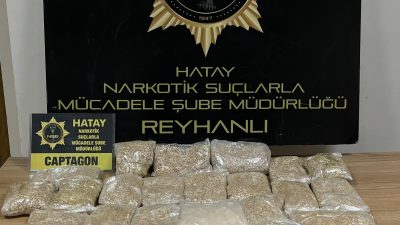 &nbsp; Hatay Emniyet Müdürlüğü ekipleri, uyuşturucu imal ve ticaretine yönelik