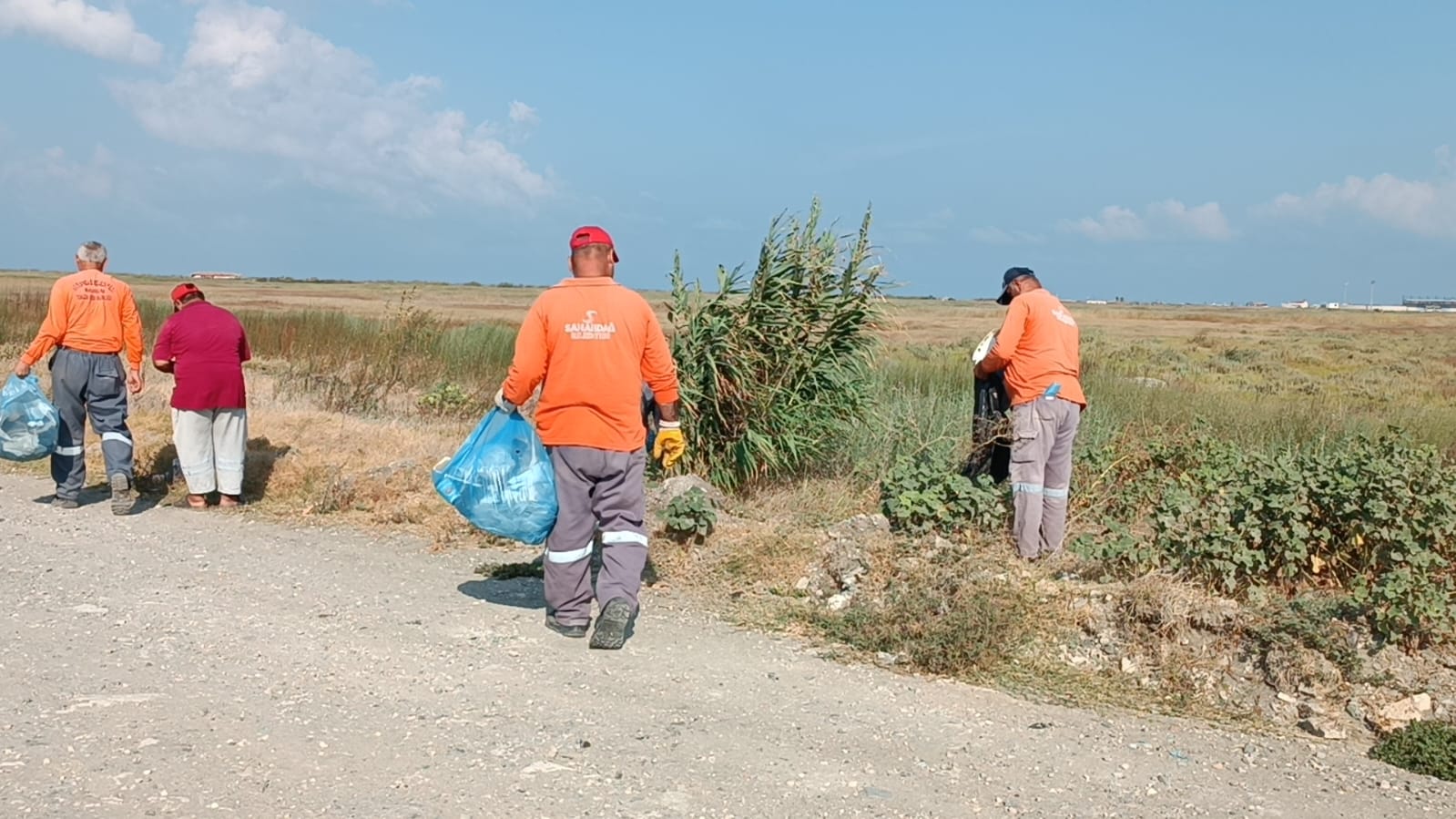 Milleyha Sulak Alanı’nda temizlik yapıldı