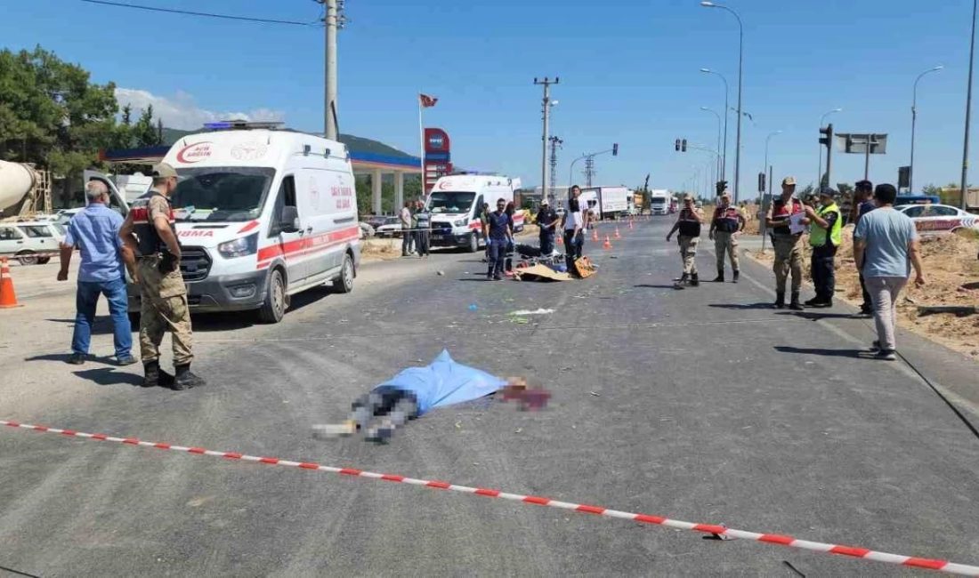 Hatay’da meydana gelen trafik