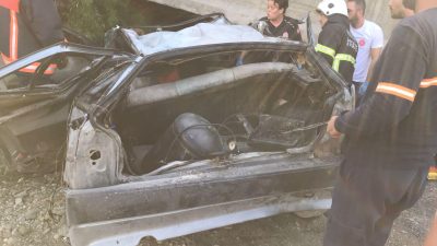 Hatay’ın Erzin ilçesinde, otomobilin dereye devrilmesi sonucu 1 kişi hayatını