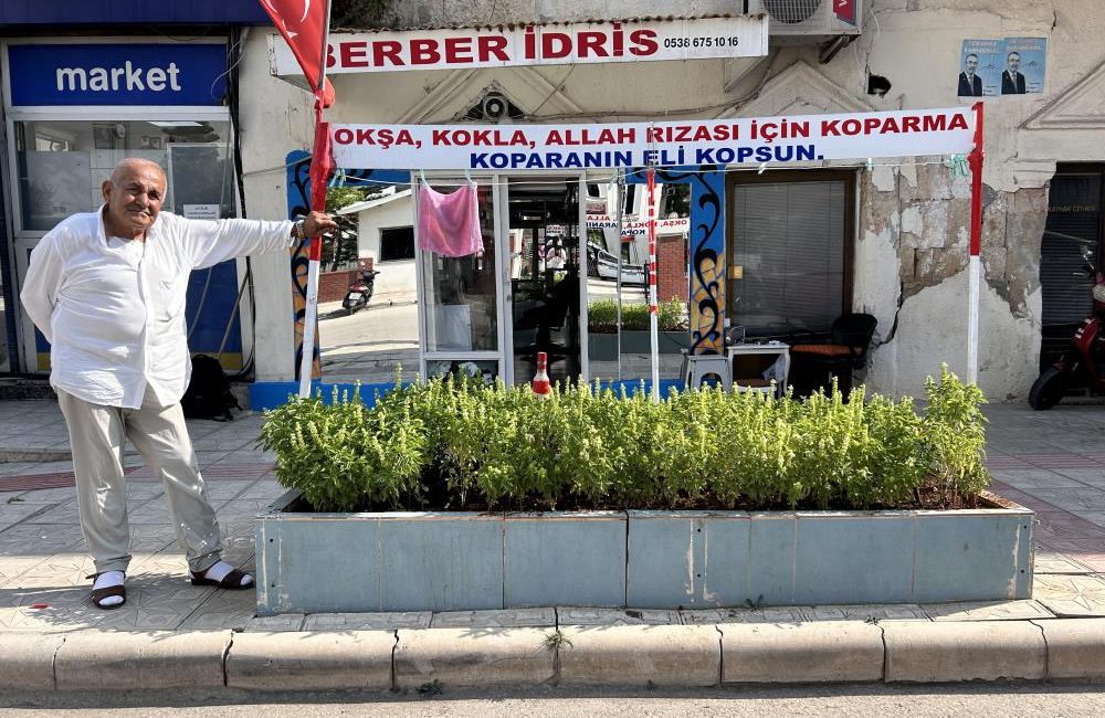 Hatay’da yaşayan berber İdris