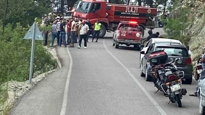 Hatay’ın Dörtyol ilçesinde, yayla yolunda meydana gelen motosiklet kazasında bir