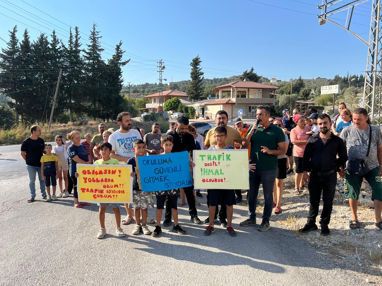 Trafik güvenliği sorunu sokağa döktü