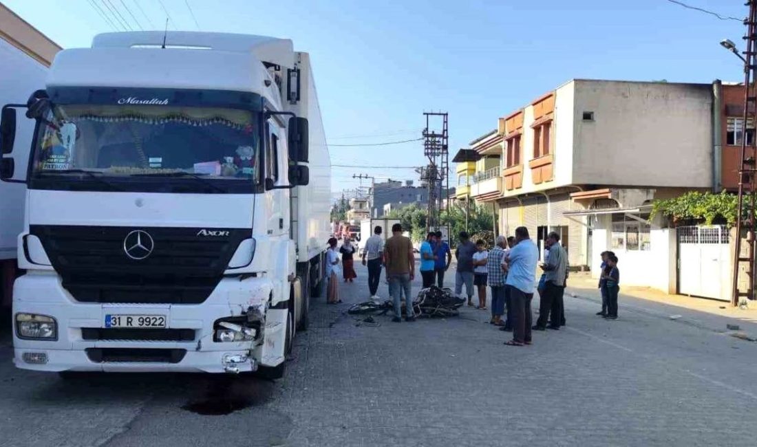 Hatay’ın Reyhanlı ilçesinde bu