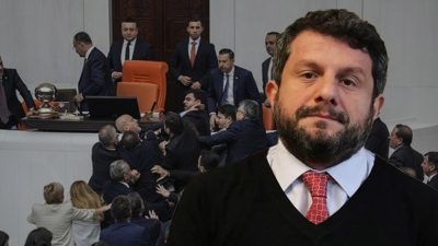 Milletvekilliği düşürülen Can Atalay’ın cezaevindeki televizyon yayını, TBMM Genel Kurulu’nda