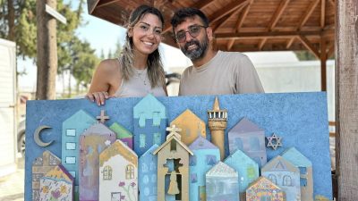 Antakyalı sanatçılar Sefa ve Kenan Nuraydın çifti “ Sıfır Noktasında