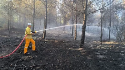 Hatay’ın merkez Antakya ilçesinde dün çıkan orman yangını kontrol altına