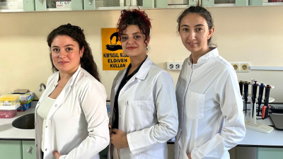 Hatay Mustafa Kemal Üniversitesi Moleküler Biyokimya ve Genetik Bölümü öğrencileri,
