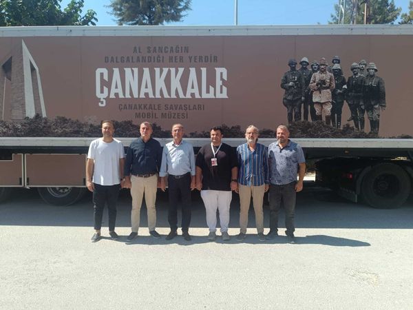 Başkan Yapar’dan mobil müze ziyareti