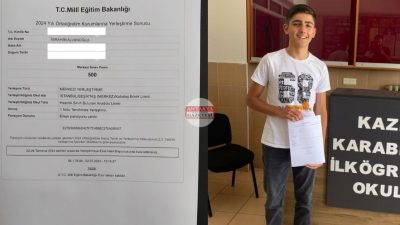 Hatay’da meydana gelen büyük felaketin ardından Liselere Geçiş Sistemi (LGS)