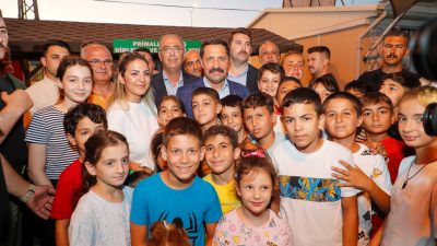 Kahramanmaraş merkezli 6 Şubat 2023 depremlerinden etkilenen Hatay’da, prefabrik çarşı